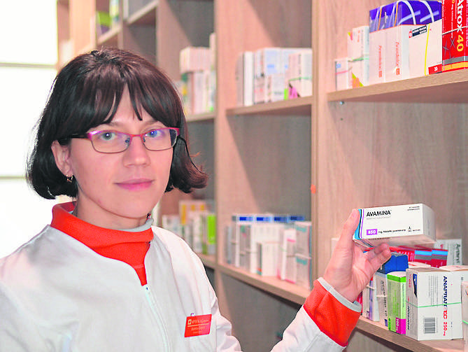 Joanna Olejnik jest kierownikiem apteki w Gorzowie Wlkp.<br /> 