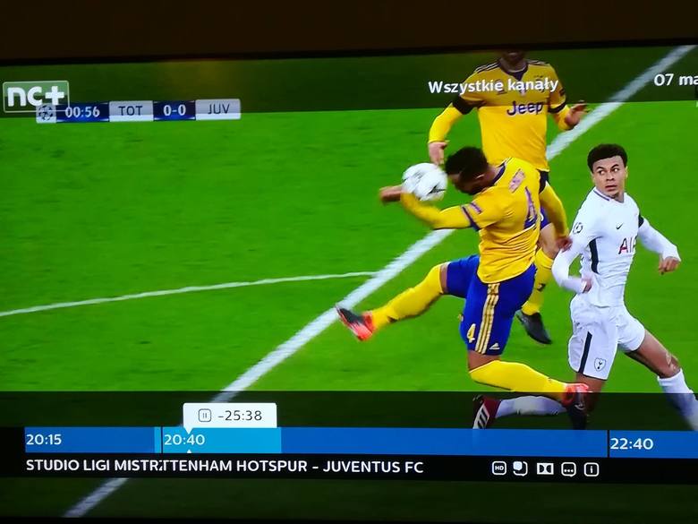 Ogromne kontrowersje w meczu Tottenham - Juventus. Szymon Marciniak nie odgwizdał ani jednego karnego. Powinien był dwa?