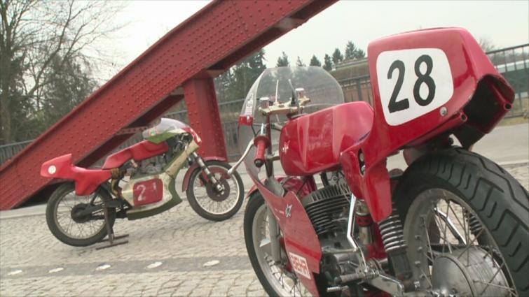 Sportowe motocykle WSK z lat siedemdziesiątych XX w.