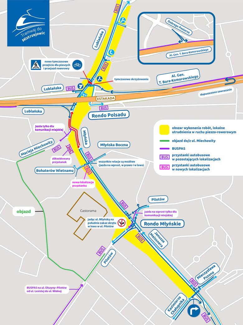 Budowa linii tramwajowej do Mistrzejowic