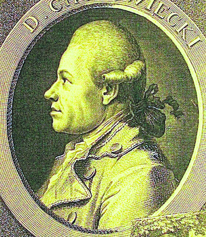 Daniel Chodowiecki miał talent trafnej obserwacji postaci i zdarzeń (Cabinet d’un peintre, 1771 r. )
