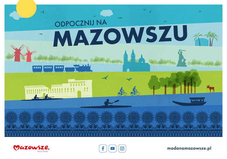 Spędź urlop na Mazowszu                                                        