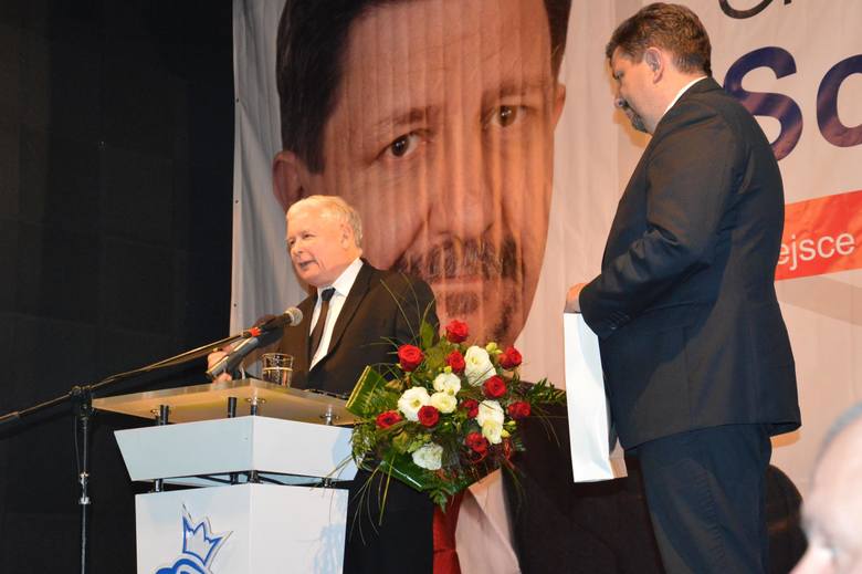 Jarosław Kaczyński w Łowiczu (Zdjęcia)