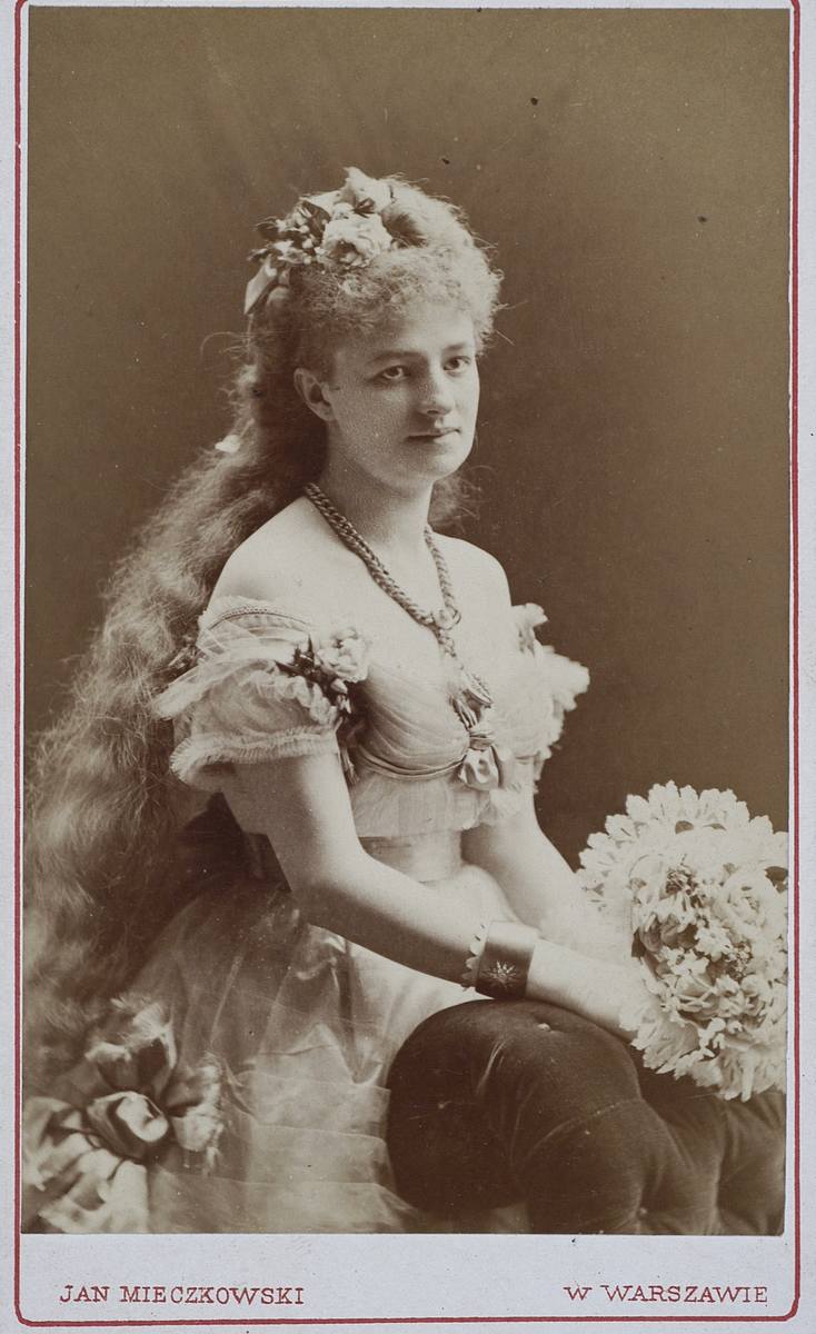 Helena Modrzejewska jako Gabriela w spektaklu "Froufrou" Henri Meilhac'a i Ludovic'a Halévy'ego, Jan Mieczkowski (1830-1889)