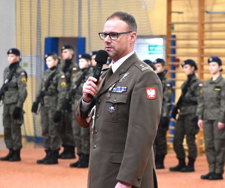 ppłk. Grzegorz Grzywna, szef WCR w Oświęcimiu