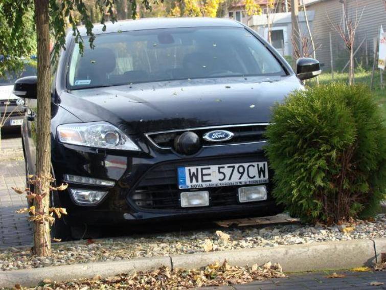 Ford Mondeo jeżdżący w lubelskiej Inspekcji Transportu Drogowego