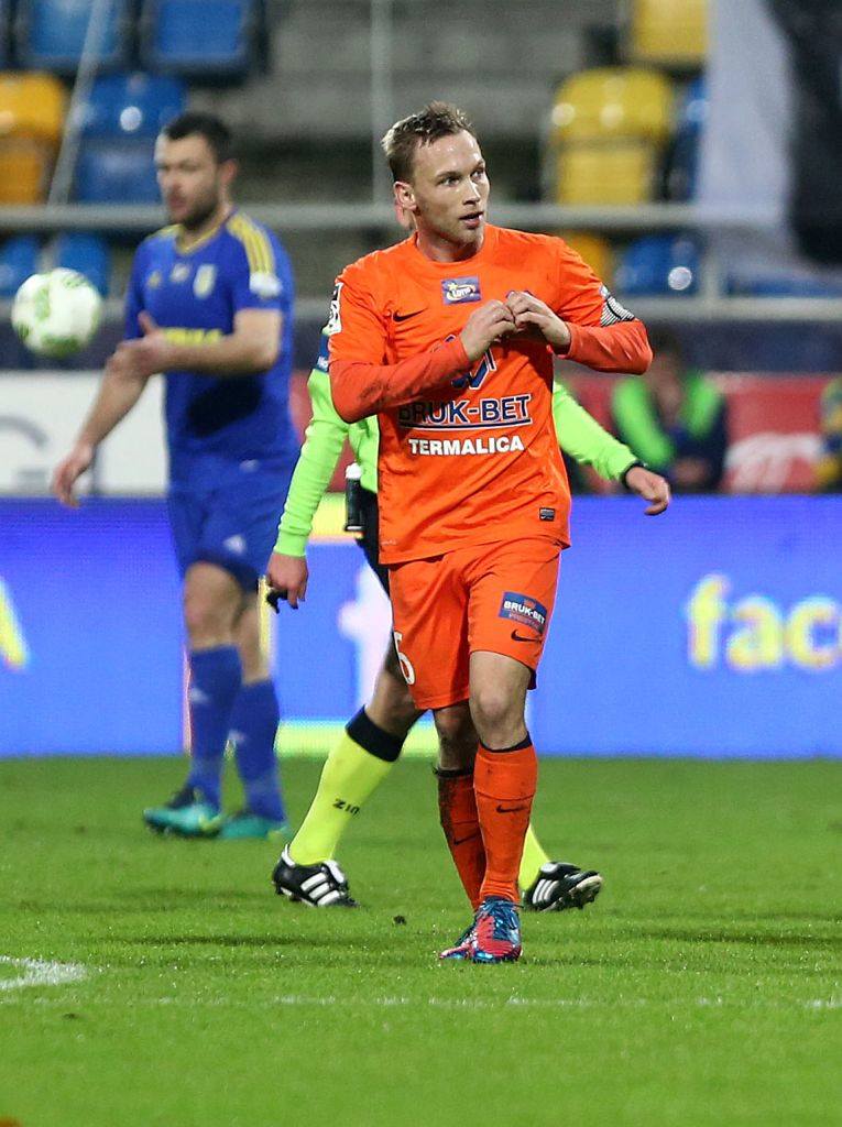 Krzysztof Sobieraj był w meczu z Termaliką Bruk-Butem Niecieczą najlepszy w barwach Arki. Zawodnik mówi o przyczynach porażki. 