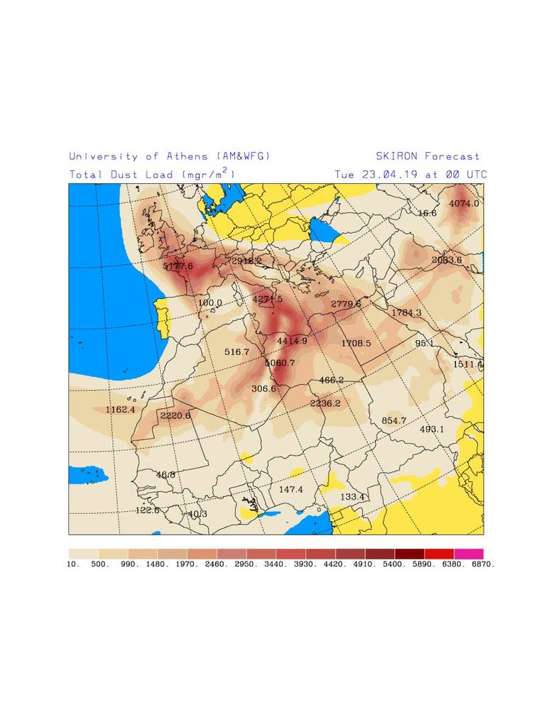 Saharyjski był dotrze przede wszystkim na południe Europy. Prądy powietrza skierują go jednak również w stronę Polski.