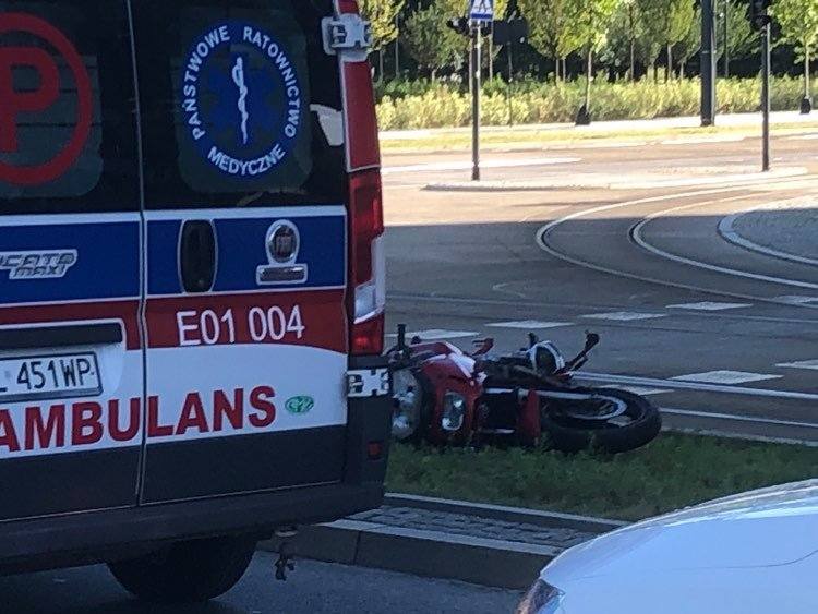 Śmiertelny wypadek motocyklisty na Kilińskiego w Łodzi