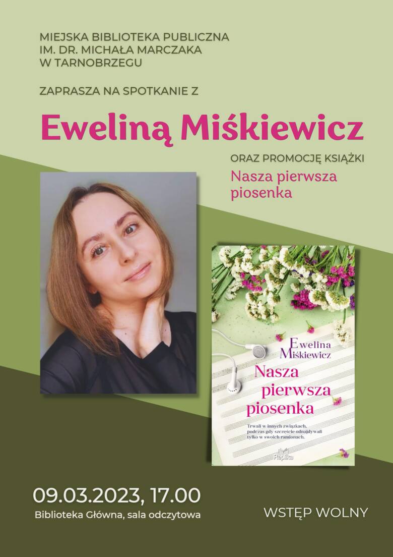Tarnobrzeska pisarka Ewelina Miśkiewicz wydała nową książkę. W czwartek 9 marca autorka spotka się z czytelnikami w miejskiej bibliotece