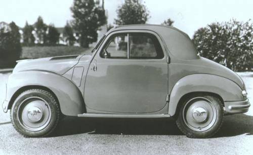 Fot. Fiat: Topolino II generacji (od 1949 r.) miał zmieniony przód i nieco mocniejszy silnik.