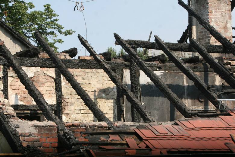 Pożar familoka w Czerwionce-Leszczynach