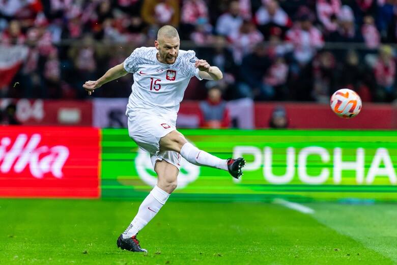 Bartosz Salamon zagrał dla Polski w meczu z Albanią