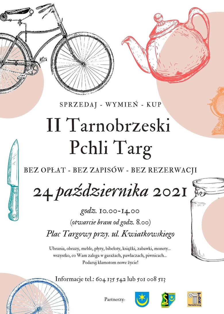 Przed nami kolejny Pchli Targ w Tarnobrzegu. Przyjdź w niedzielę 24 października na miejskie targowisko   