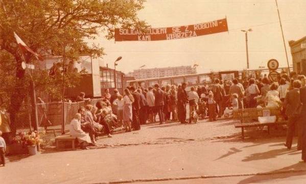 Zajezdnia Autobusowa PKS w Legnicy, 31 VIII 1980 r. 