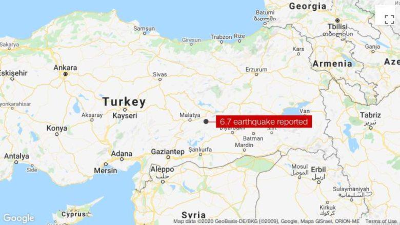 Trzęsienie ziemi o sile 6,7 stopnia w skali Richtera we wschodniej części Turcji. Sa ofiary śmiertelne