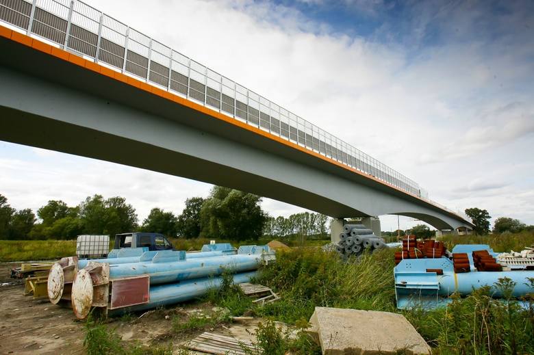 Most na Odrze w Brzegu Dolnym Fot: Pawel Relikowski / Gazeta Wroclawska