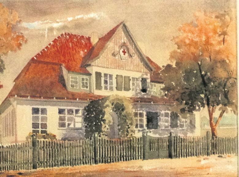 Przychodnia, o której doktor mówił, że to jego ulubione miejsce pracy - ul. Skorupki. Obrazek pokazuje budynek z 1912 r.