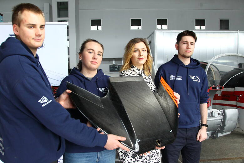 Studenci Politechniki Rzeszowskiej skonstruowali bezzałogowy samolot udźwigowy