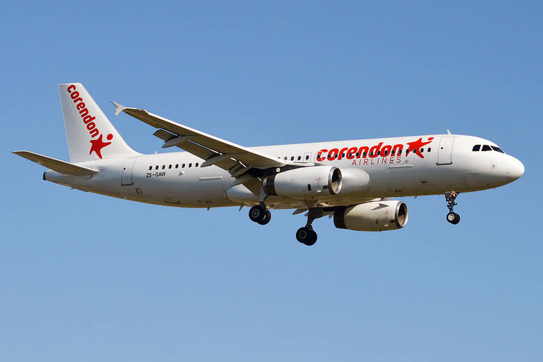 Samolot holenderskich linii Corendon Airlines