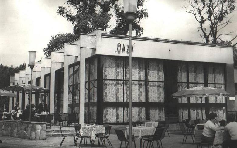 Kawiarnia Oaza w Strzeszynku - rok 1968