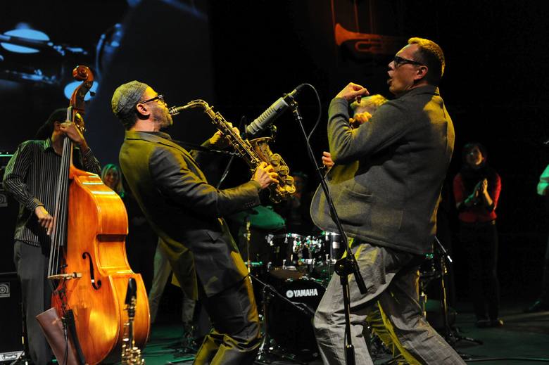 Kenny Garrett, członek legendarnego zespołu Milesa Davisa podczas Targi Kielce Jazz Festival Memorial to Miles 2013.
