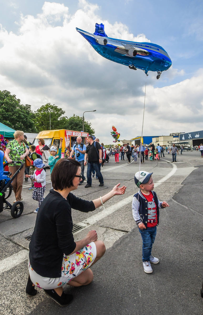 W weekend tysiące osób odwiedziło wystawę „Air Fair”.