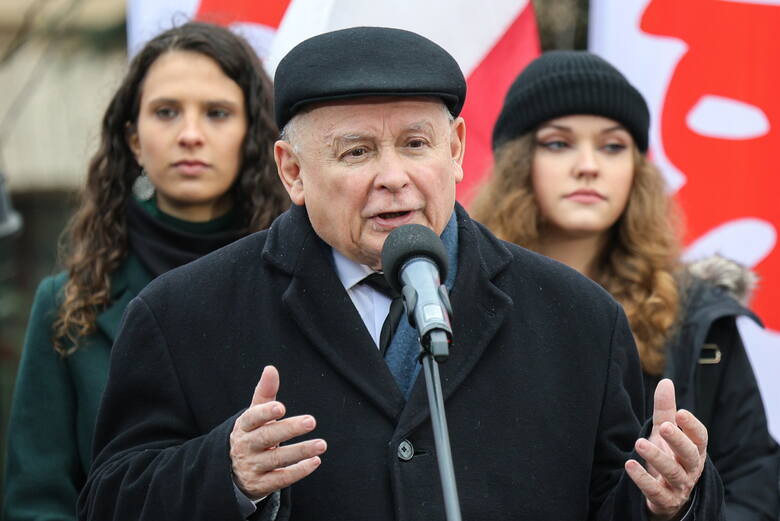 W czasie „Protestu Wolnych Polaków” zabierał głos prezes PiS Jarosław Kaczyński.
