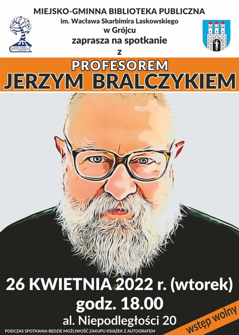 W bibliotece w Grójcu odbędzie się spotkanie z profesorem Jerzym Bralczykiem 