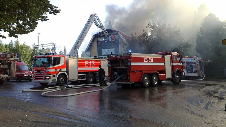 W mieście Espoo w Finlandii doszło do serii pożarów, wywołanych prawdopodobnie „wyzwaniem” w mediach społecznościowej. Zdjęcie ilustracyjne