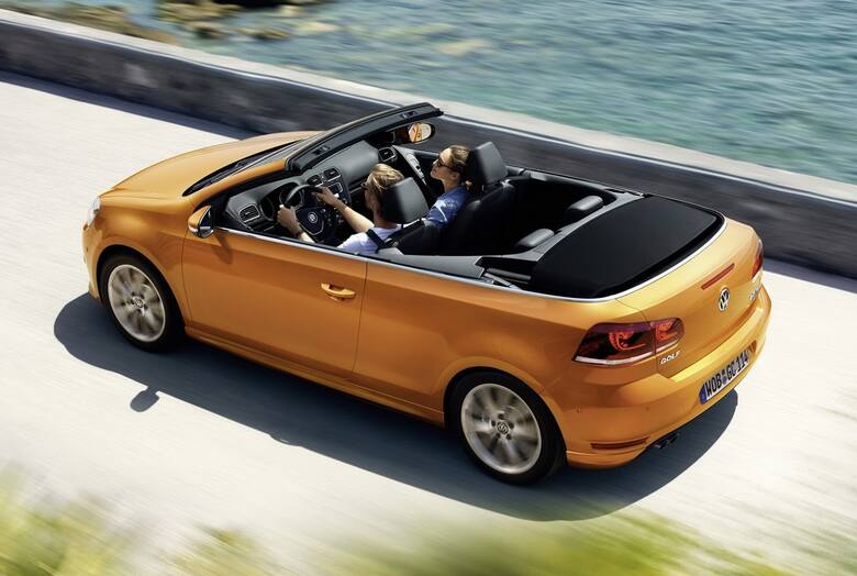 Volkswagen postanowił odświeżyć Golf w odmianie cabrio / Fot. Volkswagen