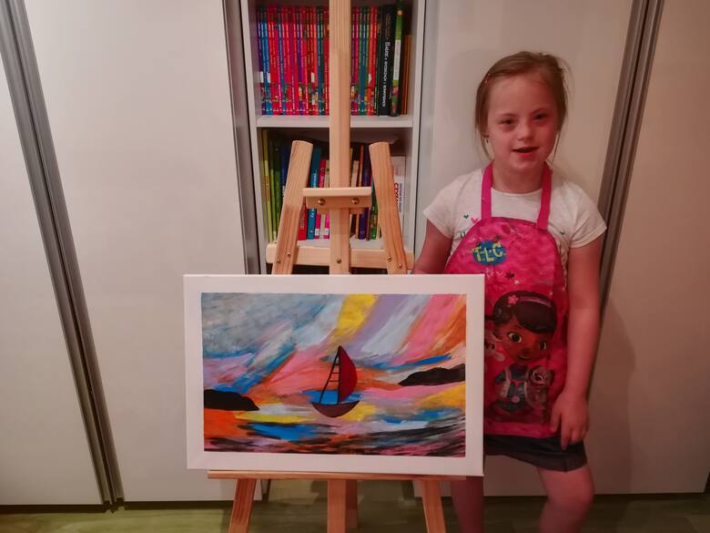 12-letnia artystka z zespołem Downa wysłała swój obraz Elżbiecie II. Nikt nie spodziewał się takiej reakcji Królowej