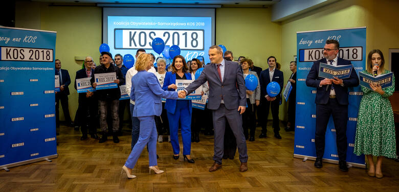 Stowarzyszenie KOS 2018 Koalicja Obywatelsko-Samorządowa przedstawiła ponad 100 kandydatów w nadchodzących wyborach samorządowych