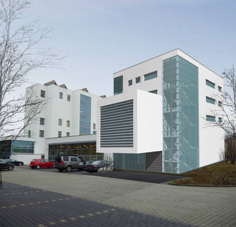 Tak ma wyglądać Centrum Edukacji i Rozwoju w Medycynie przy szpitalu Vital Medic w Kluczborku. Centrum medyczne ma zostać zbudowane do 2019 roku.