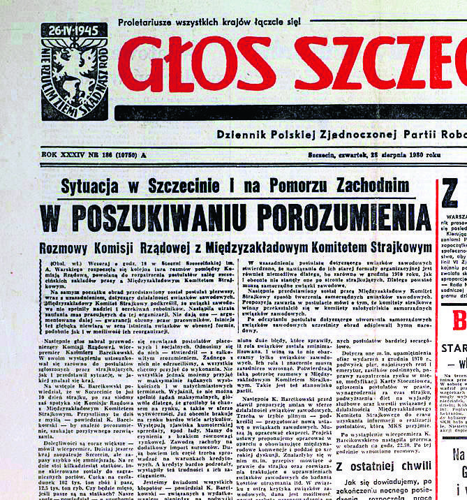 Szczeciński Sierpień ’80. To był czas wielkich nadziei i zwycięstwa