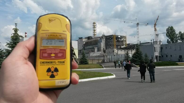 Licznik promieniowania w Czarnobylu