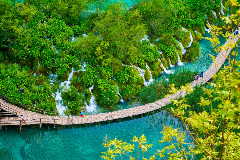 Park Narodowy Jezior Plitwickich w Chorwacji 