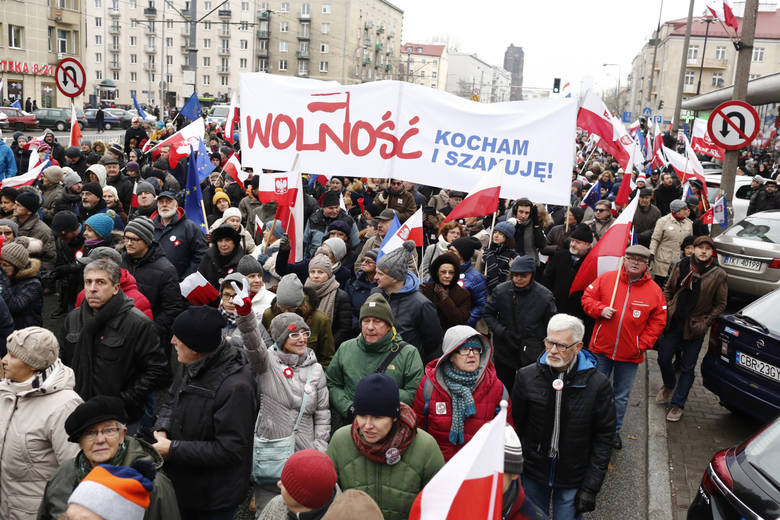 Marsz KOD 11 listopada w Warszawie