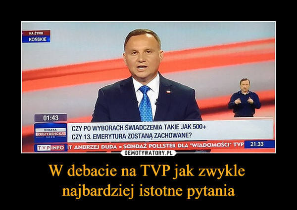 Internauci Drwia Z Debat Prezydenckich Mucha Znow Zwyciezczynia Zobacz Najlepsze Memy Ciekawsze Niz Same Debaty Dziennikpolski24 Pl