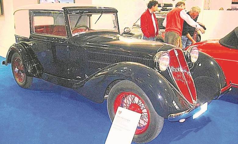 Itala 65 Coupé Royal z karoserią Ghia z roku 1932. Czy takich samochodów - niekoniecznie z podobnym nadwoziem - dotyczyły rozmowy ze stroną polską w roku 1931?