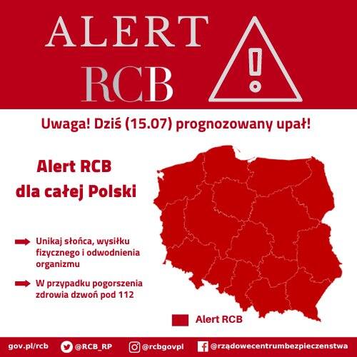 Żar leje się z nieba. Alert RCB dla Wrocławia i Dolnego Śląska: Unikajcie słońca!