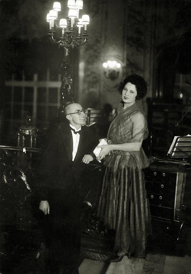 Klabund z drugą żoną Carolą Neher w 1927 r.