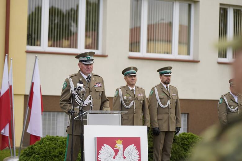 38 nowych funkcjonariuszy Bieszczadzkiego Oddziału Straży Granicznej złożyło ślubowanie w Przemyślu.