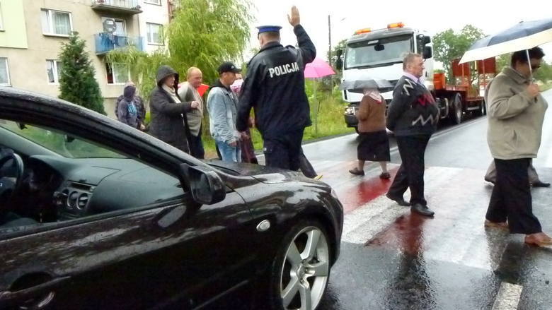 Protest w Tomaszowie Lubelskim: Mieszkańcy w październiku zablokują krajową 17-stkęFot: archiwum/ Magdalena Buchalska-Frysz