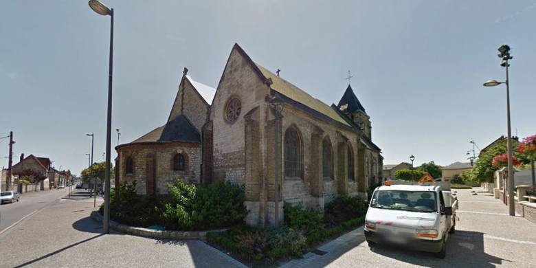 Kościół w Normandii we Francji