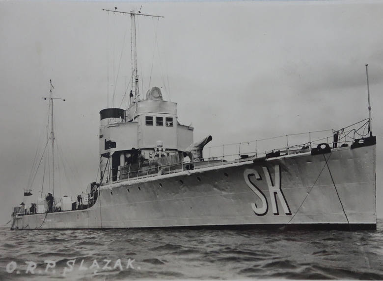 Pierwszy ORP Ślązak, czyli dawny niemiecki torpedowiec A-59.