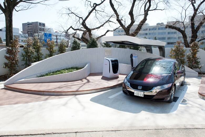 Honda - Solar Hydrogen Station w Saitamie, Fot: Honda