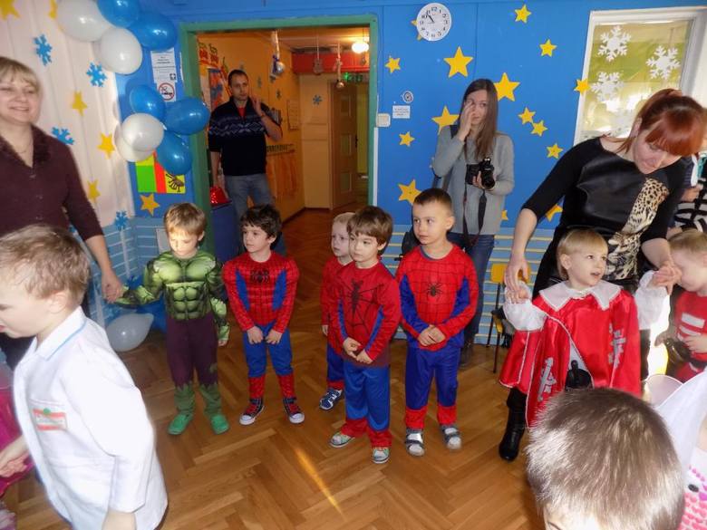 Bal przebierańców w przedszkolu "Pod świerkami" w Łowiczu