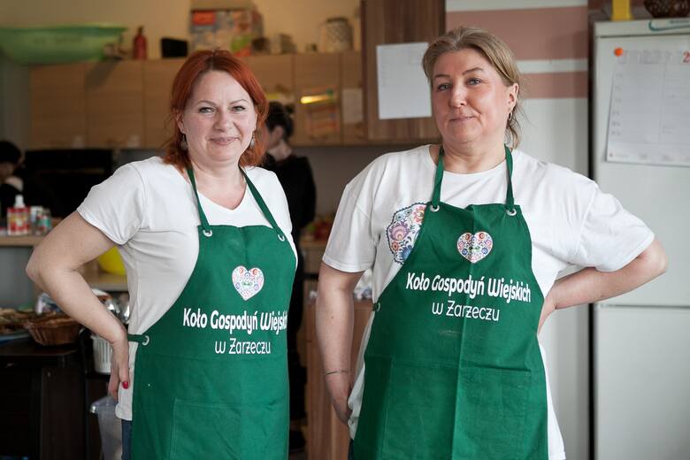 Małgorzata i Katarzyna z KGW z Zarzecza