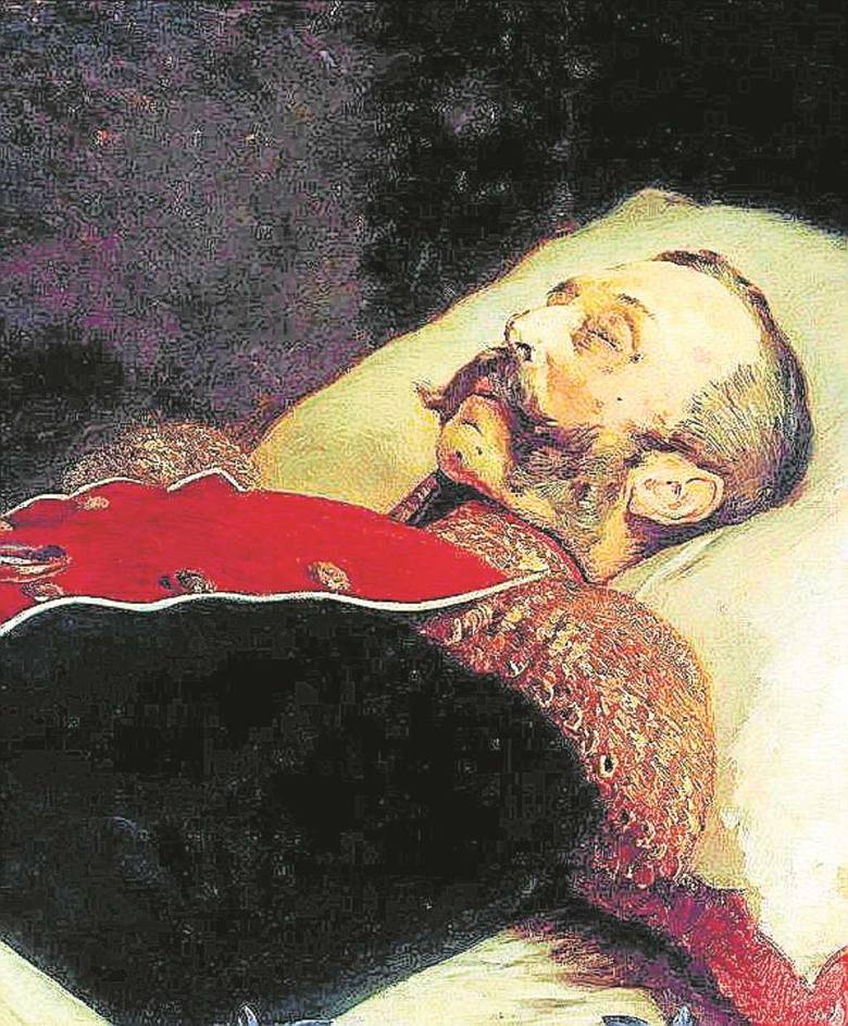 Konstantin Makowski, Aleksander II na łożu śmierci